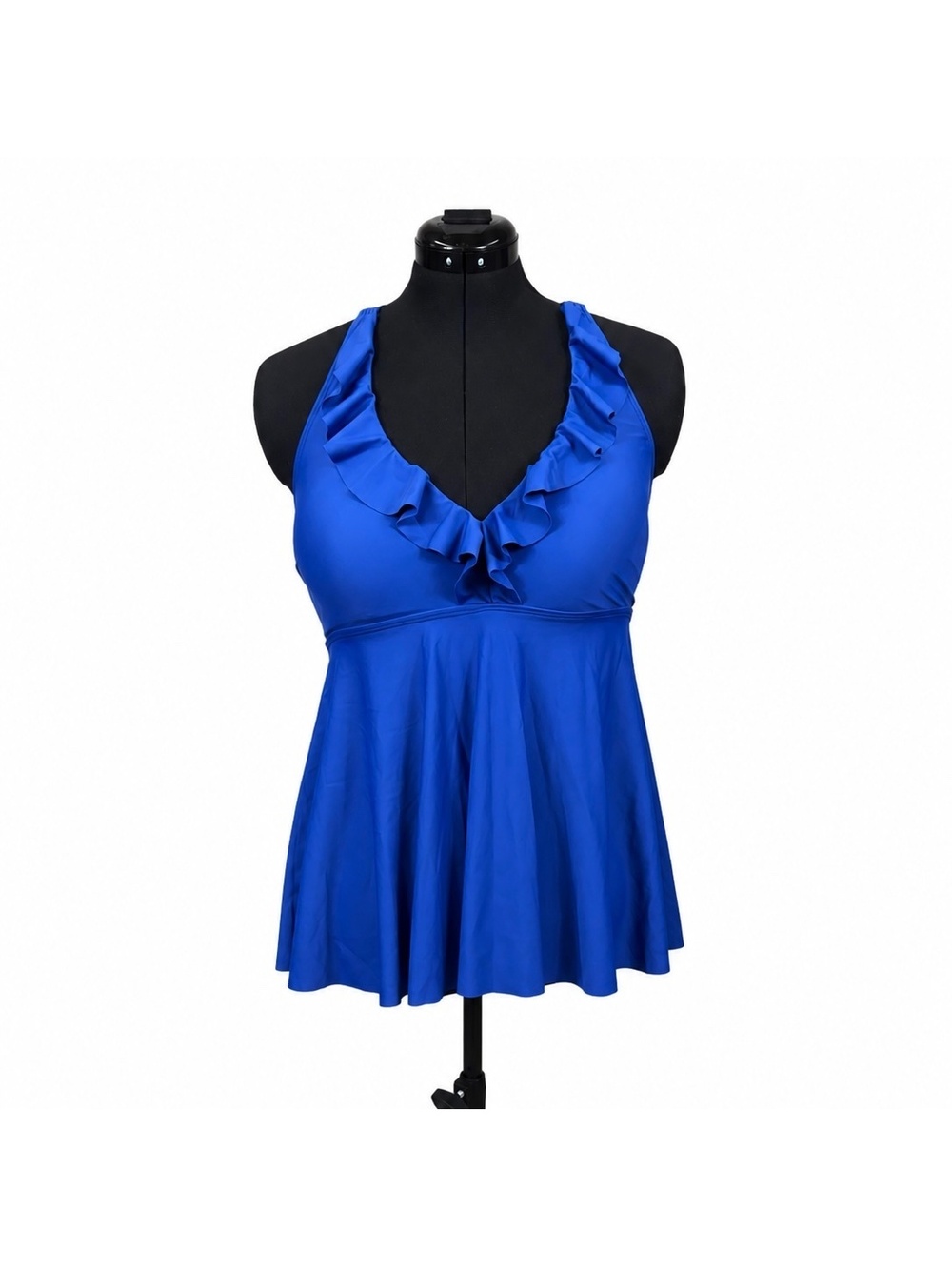 B2PRITY Royal Blue Tankini Swim Suit Set (L)-2 Piece Set